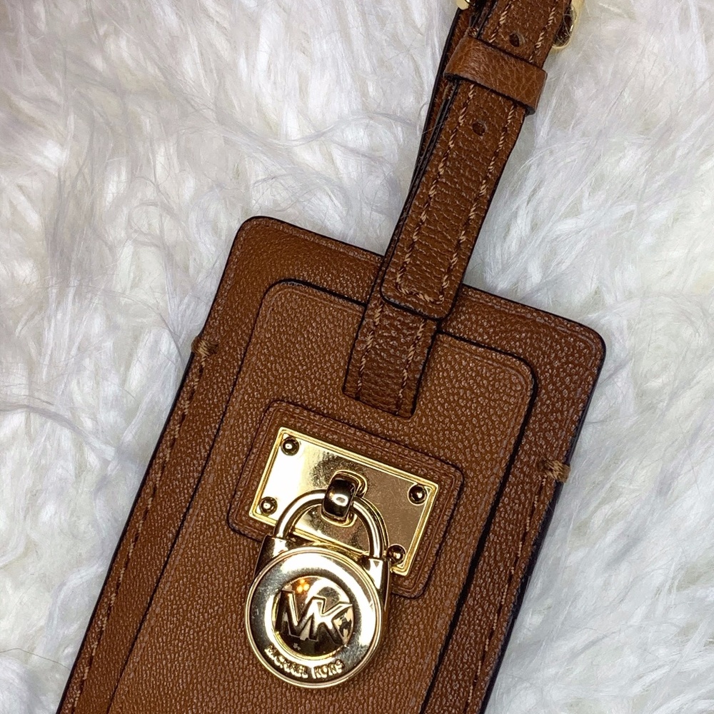 Michael Kors bag keychain/luggage tag